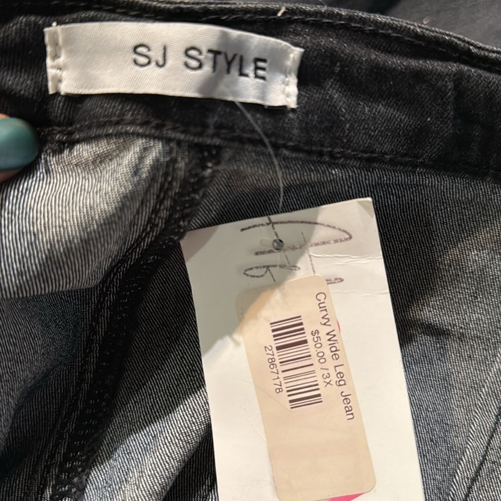 Curvy wide Leg Jean size 3XL  
New - Picture 5 of 6